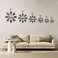 Monogram Sunburst Sign - Fil-Am Joy