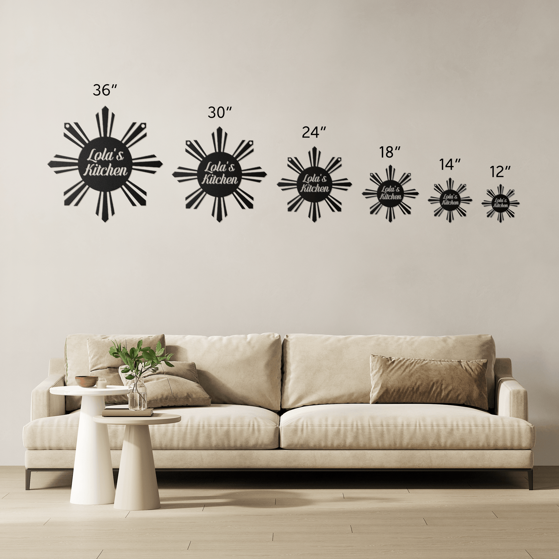 Sunburst Sign - Fil-Am Joy